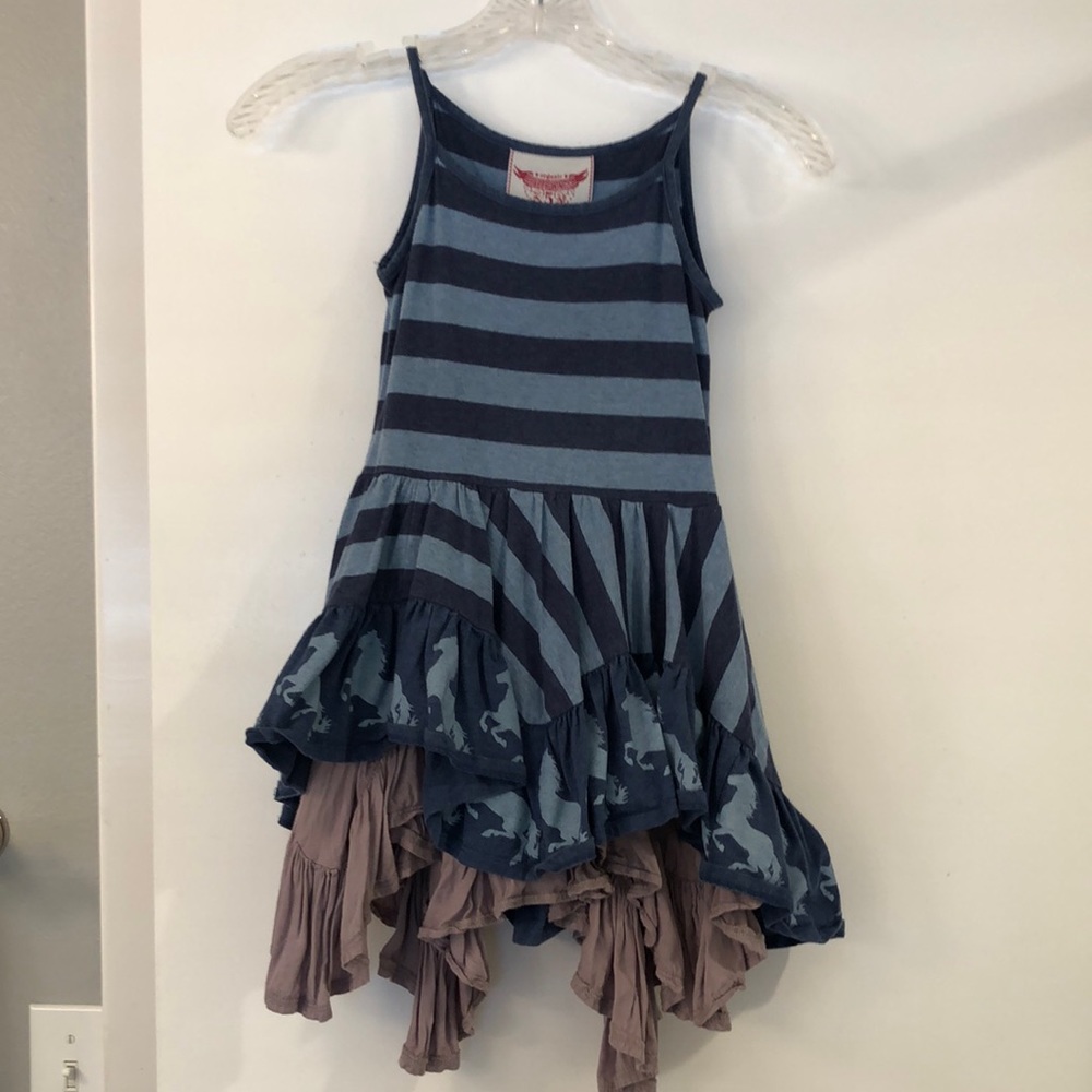 Paper Wings dress with horses